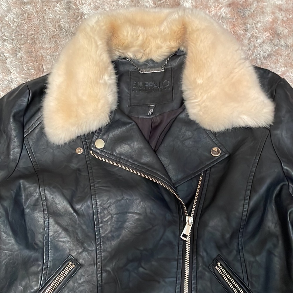 Black  faux jacket - Picture 4 of 12